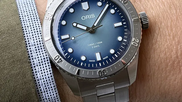 Oris Divers Sixty-Five Cal. 400 Chronos Limited Edition am Arm