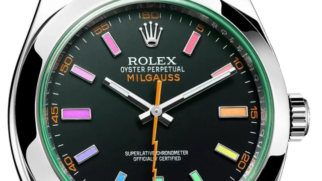 Stellt Rolex 2022 eine Milgauss Rainbow vor?