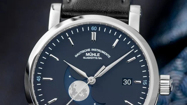 Mühle-Glashütte: Teutonia IV BlueMoon