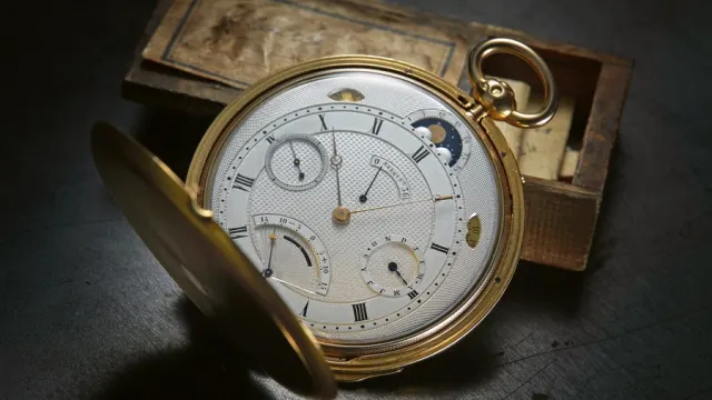 Breguet: Antike Taschenuhr