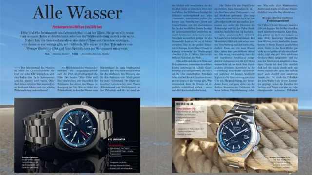 UHREN-MAGAZIN-Vergleich Tiden-Uhren: Sinn Spezialuhren versus Wempe Glashütte i/SA