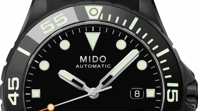 Mido: Ocean Star 600 Chronometer Black DLC