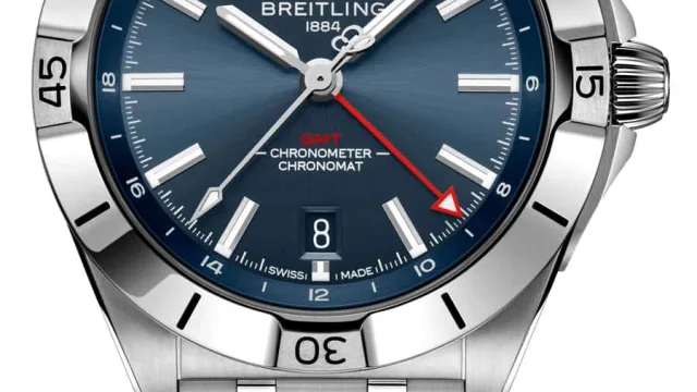 Breitling: Chronomat Automatic GMT 40 in Blau