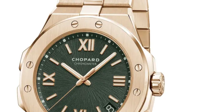 Chopard: Alpine Eagle mit grünem Zifferblatt