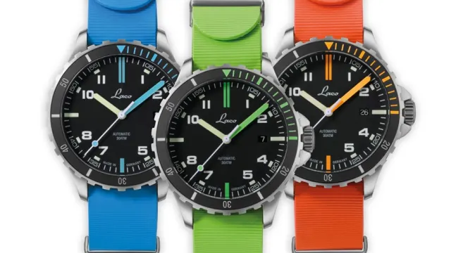 Laco: Midsize Sportuhren