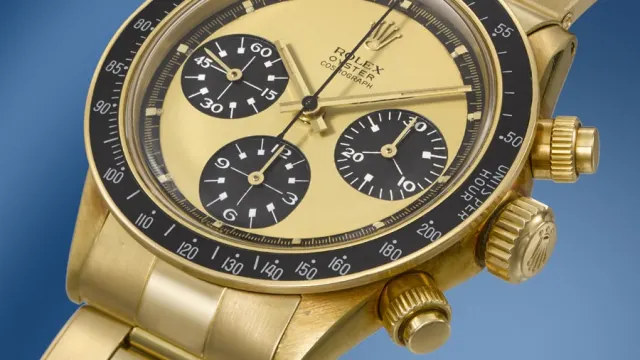 Chistie's versteigert Rolex Daytona Referenz 6263 “The Legend – Paul Newman Lemon Dial”