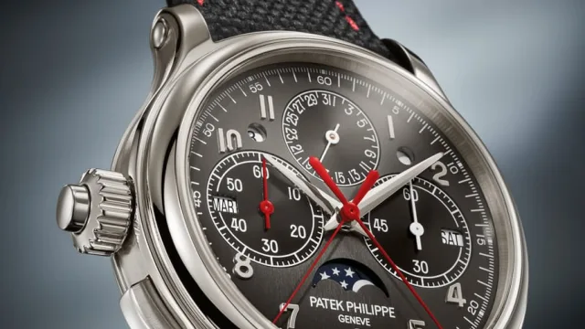 Patek Philippe: 5373P-001 Schleppzeiger-Monopusher-Chronograph