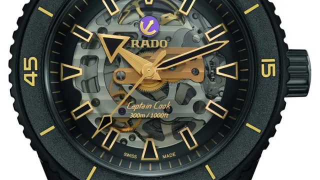 Rado: Captain Cook High-Tech Ceramic Limited Edition