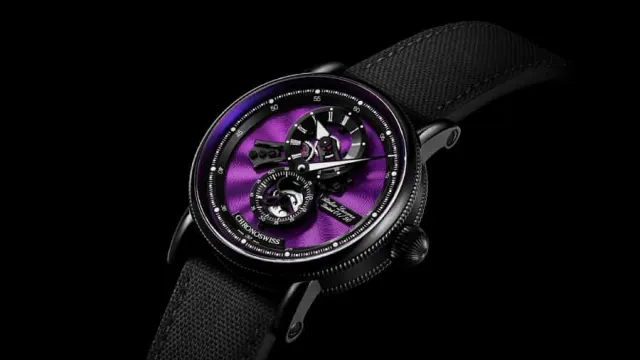 Chronoswiss: Flying Regulator Open Gear Purple Panther