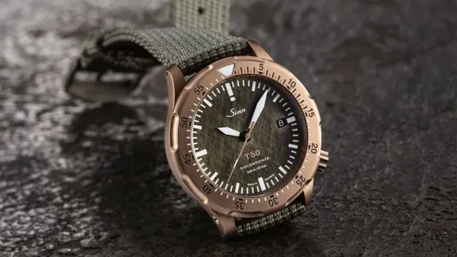 Sinn Spezialuhren: T50 Goldbronze