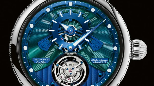 Chronoswiss: Open Gear Flying Tourbillon Paraiba