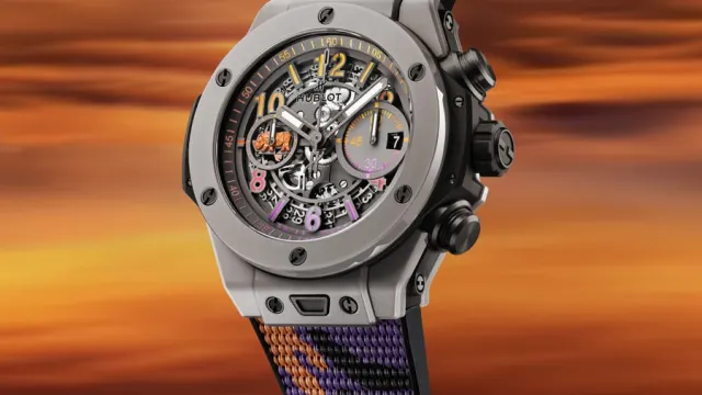 Hublot Big Bang Unico SORAI, Farben Sonnenuntergang, Limited Edition Uhr für einen guten Zweck