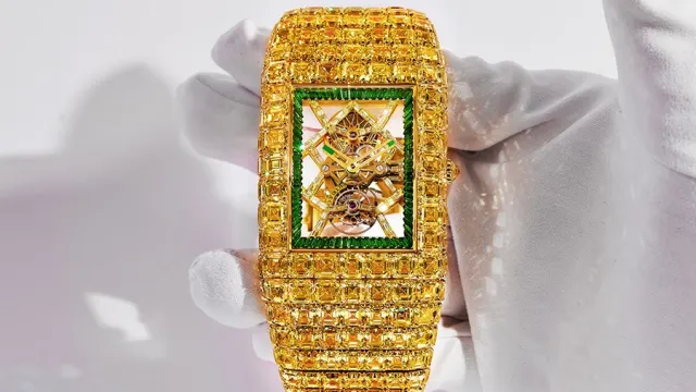 Teure Uhr, Jacob & Co. Billionaire Timeless Treasure, Gelbe Diamanten