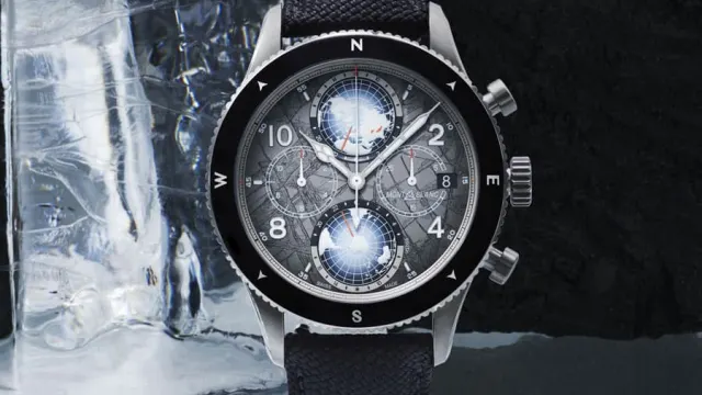 Montblanc: 1858 Geosphere Chronograph 0 Oxygen The 8000 Limited Edition 290