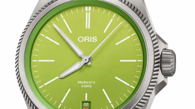 Oris ProPilot X Kermit Edition