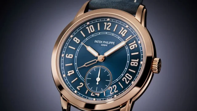 Patek Philippe: Calatrava 24 Stunden Travel Time Referenz 5224R-001