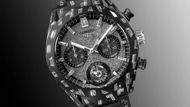 TAG Heuer Carrera Plasma, Uhr mit Labor-Diamanten