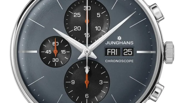 Junghans: Meister Chronoscope in Saphirgrau