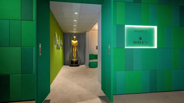 Eingang zum Greenroom von Rolex bei den Oscars 2023