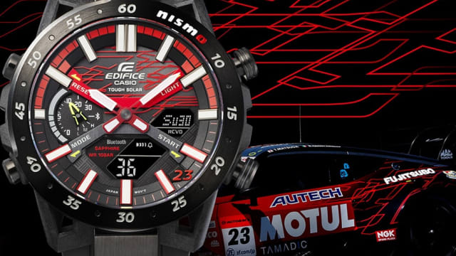 Casio Edifice Nismo MY23 Edition ECB-2000NIS in Rot und Schwarz