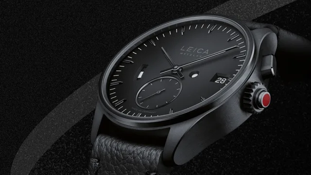 Leica: Watch Monochrom Edition