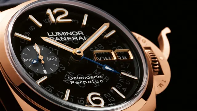 Panerai: Luminor Goldtech Calendario Perpetuo