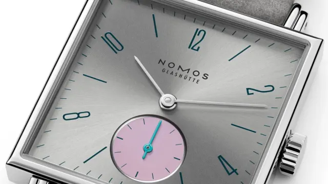 Nomos Glashütte: Tetra Die Unerreichbare in Silber