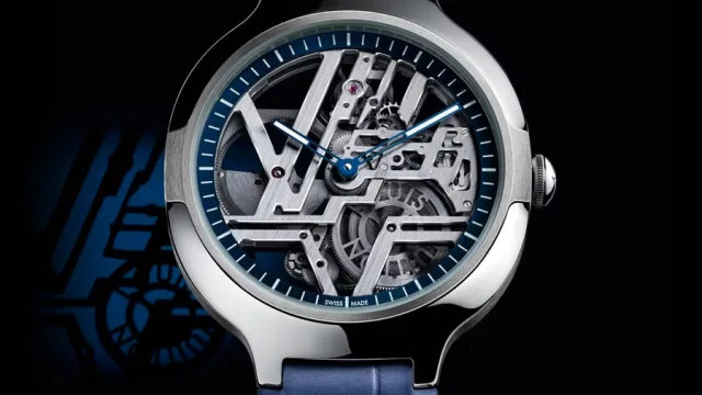 Louis Vuitton Voyager Skeleton Platinum Limited Edition