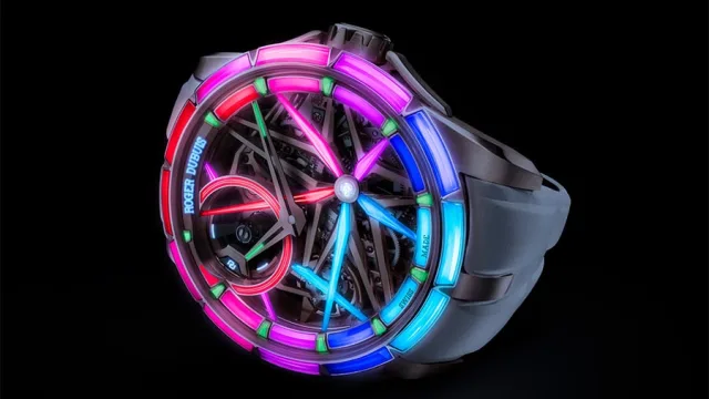 Roger Dubuis Excalibur Blacklight Spin-Stone Monobalancier