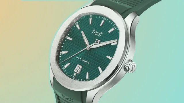 Piaget Polo Field Date Grün