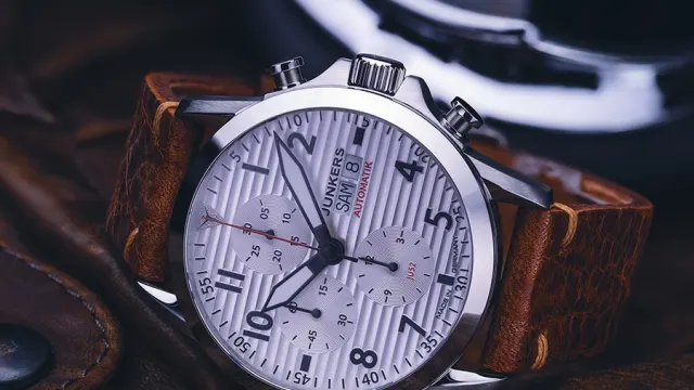 Junkers Uhren JU52 Chronograph