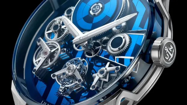 Ulysse Nardin: Blast Free Wheel Marquetry