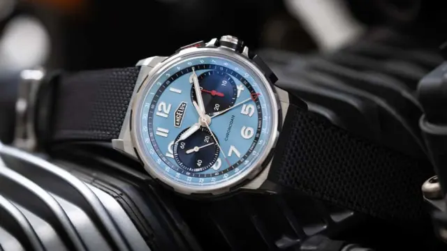 Angelus: Chronodate Titanium Storm Blue Edition