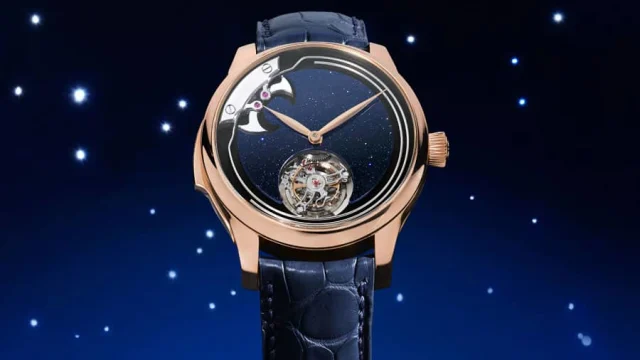 Bucherer x H. Moser & Cie: Endeavour Concept Minute Repeater Tourbillon Aventurine