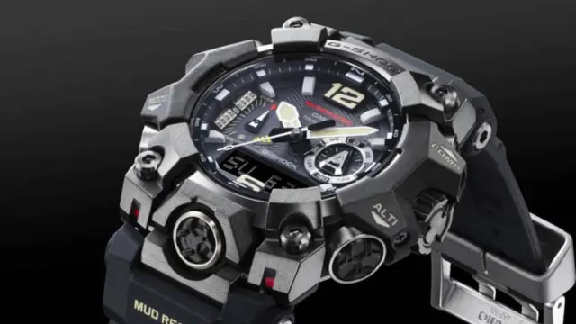 Die Casio G-Shock Mudmaster GWG-B1000 wirkt durch das Metallgehäuse noch martialischer