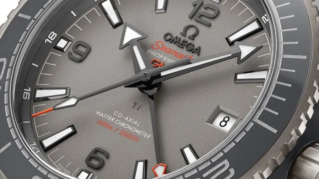 Omega Seamaster Planet Ocean Dark Grey