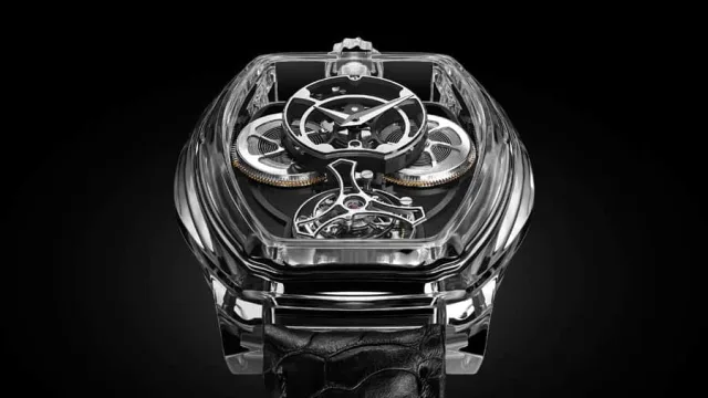 Die ArtyA Curvy Purity Tourbillon aus Saphirglas