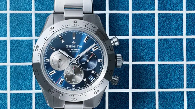 Zenith: Chronomaster Sport Edition Blue