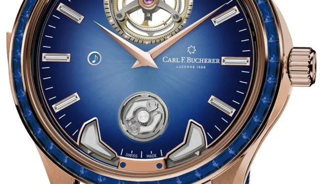 Carl F. Bucherer: Manero Minute Repeater Anniversary in Blau