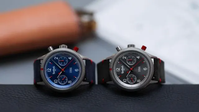 Hanhart: Red X Blue und Red X Grey als Armbanduhren