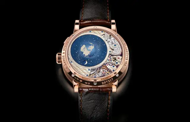 A. Lange & Söhne: Ewiger Kalender Terraluna, Rückseite A. Lange & Söhne: Ewiger Kalender Terraluna, Rückseite