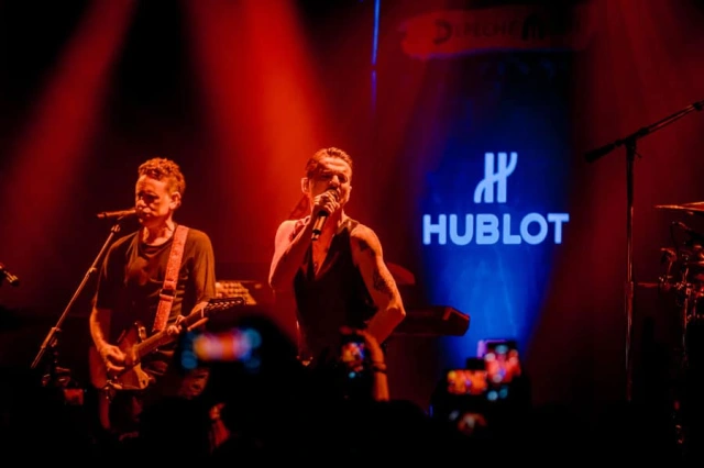 Während der Baselworld 2017 gaben Depeche Mode ein Privatkonzert für Hublot Während der Baselworld 2017 gaben Depeche Mode ein Privatkonzert für Hublot