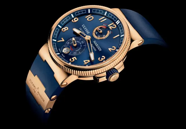 Ulysse Nardin: Marine Chronometer Manufacture Roségold, 2013 Ulysse Nardin: Marine Chronometer Manufacture Roségold, 2013