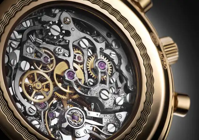 Breguet: Classique Chronograph 5284 Only Watch 2013 Kaliberansicht