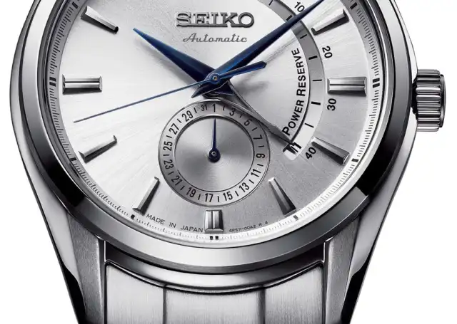Seiko: Presage Edelstahl SSA303J1 mit blauen Zeigern