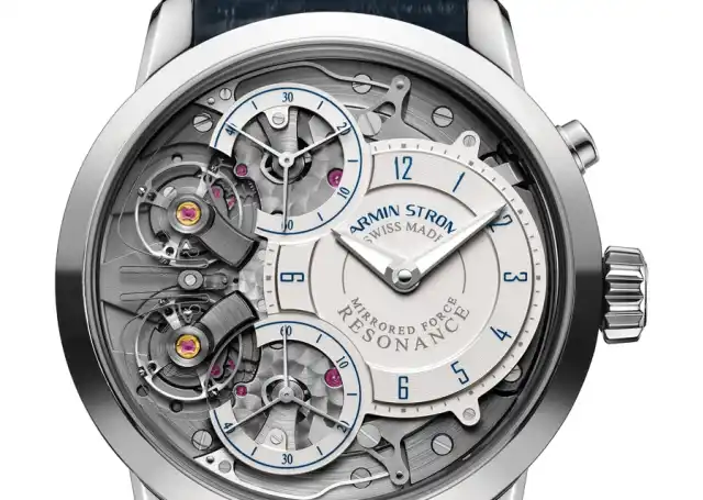 Armin Strom: Mirrored Force Resoncance in Edelstahl