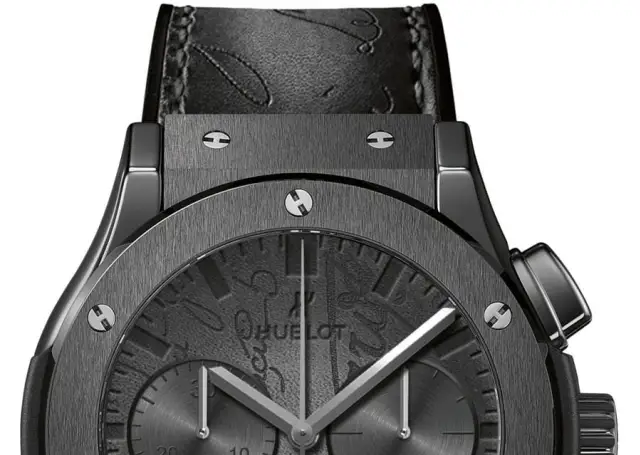 Hublot: Classic Fusion Chronograph Berluti in Keramik