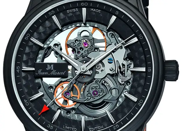 Jean Marcel: Artem Handaufzug Skelett Black Edition