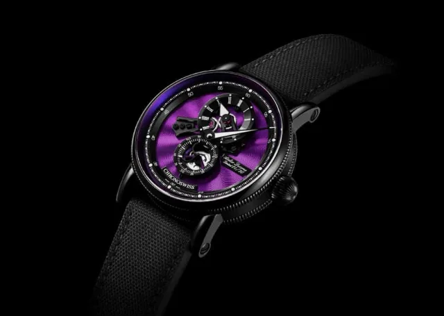 Chronoswiss: Flying Regulator Open Gear Purple Panther