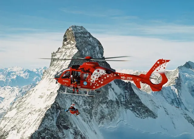 Hamilton in Partnerschaft mit AirZermatt